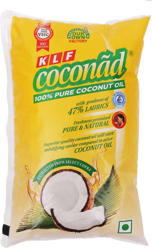 KLF coconad Pure Coconut Oil Pouch Price in India Buy KLF coconad