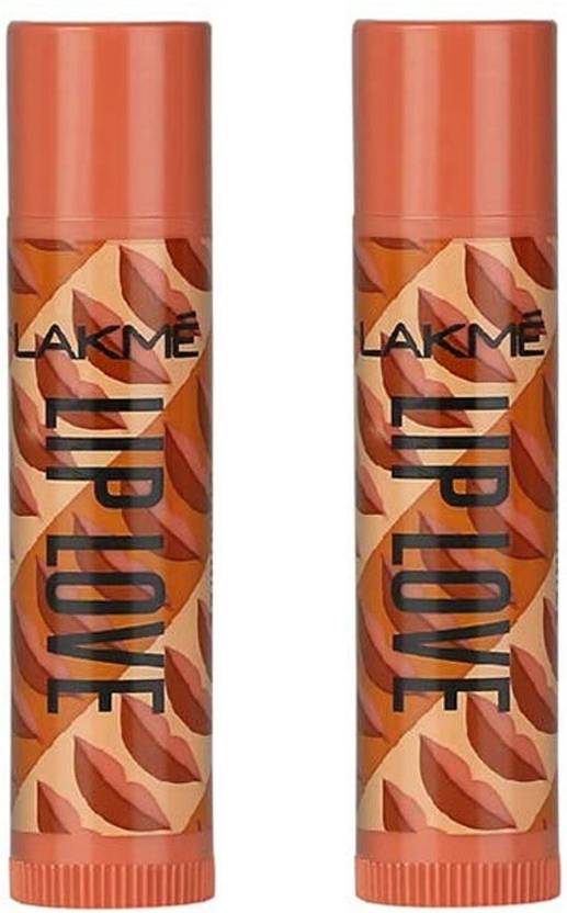 Lakmé Lip Love Lip CareCaramel(Pack of 02) Caramel Price in India