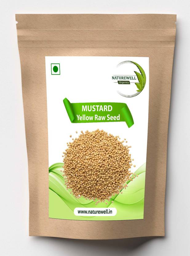 Naturewell Yellow Mustard Seeds / Peeli Sarson 1Kg Pack Seed Price in