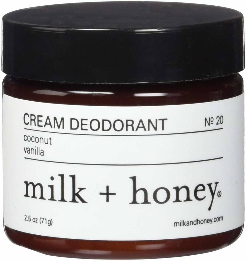 Milk & Honey Cream Deodorant (Coconut & Vanilla) Deodorant Cream For