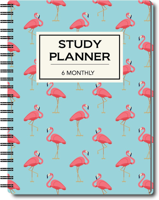 Nourish STUDY A5 Planner/Organizer Ruled 200 Pages(Blue)