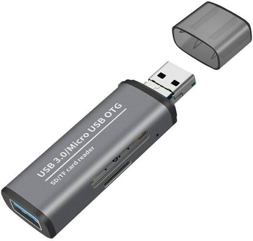 SEC USB 3.0 Card Reader Expansion Card Micro USB to SD Card OTG Adapter
