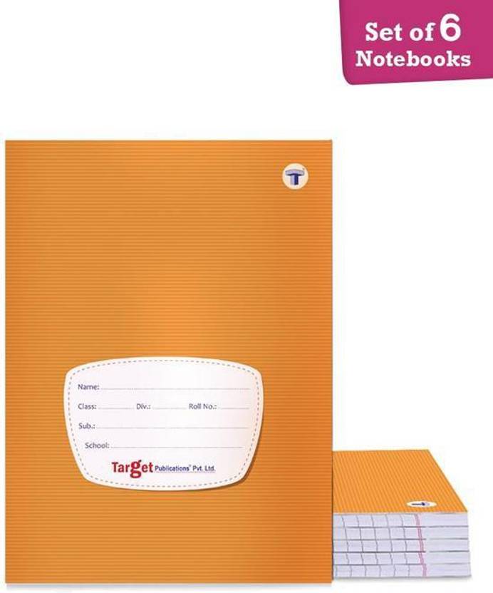 Target Publications Small Notebooks Single Line (172 Ruled Pages