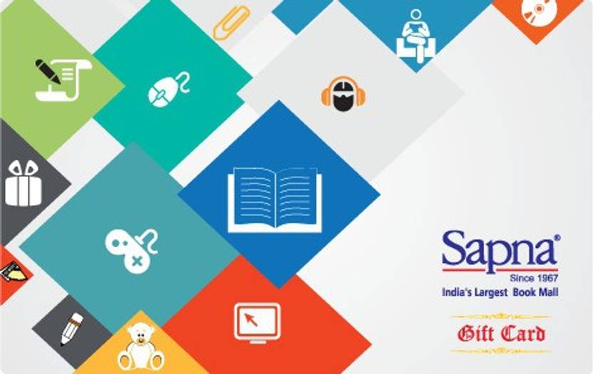 Sapna Book House Books Physical Gift Card Price in India Buy Sapna
