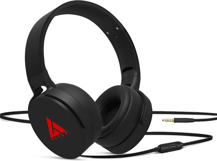 Boult Audio Bassbuds Q2 OverEar Wired Headset Price in India Buy