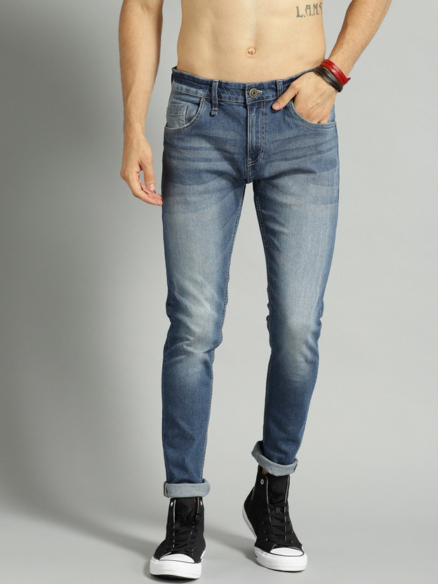 Roadster Super Skinny Men Light Blue 