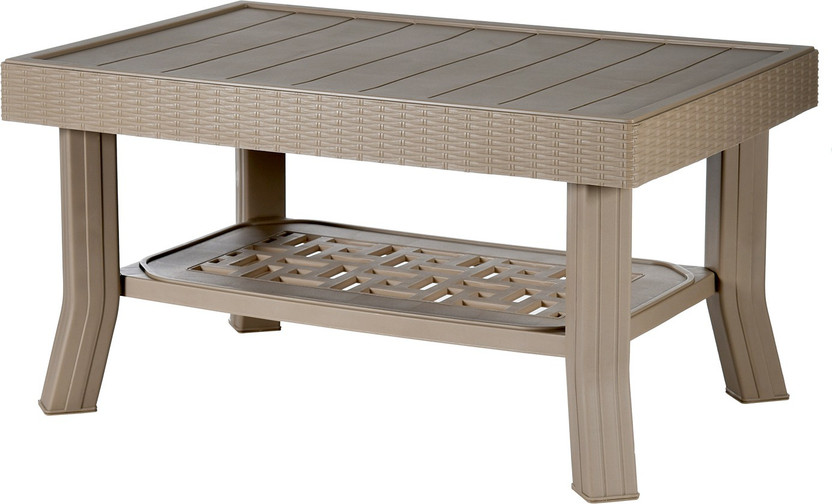 Supreme Supreme Vegas for Home & Garden Center Plastic Coffee Table(Finish Color - Dark Beige, DIY(Do-It-Yourself)) - Flipkart Deal