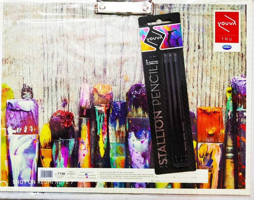 vastu trading Navneet combo A3 YOUVA Clip Board with