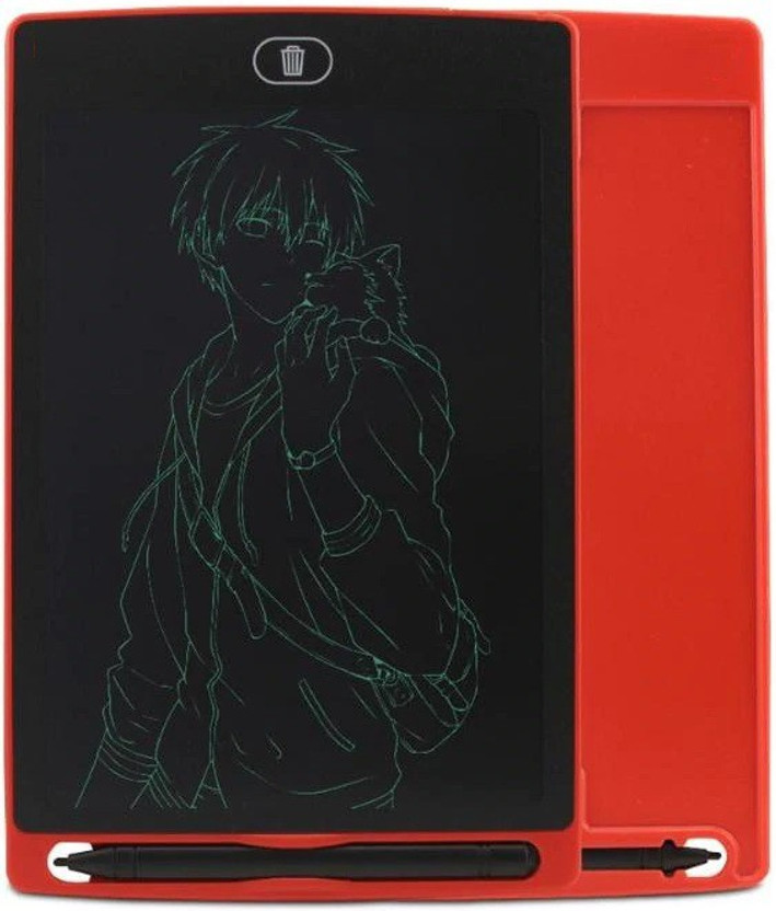 PUI-PUI PUI-PUI 8.5 inch LCD Writing Tablet Doodle K19 Board Kids Writing Pad, Electronic Writing Board,Graphic Pad,Digital Drawing Board for Childrens Kids Gifts,Elder Message Board,Family Memo and Office-Black(Multicolor) - Flipkart Deal