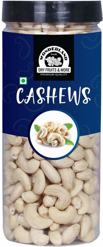 WONDERLAND Raw Cashews(1 x 500 g)