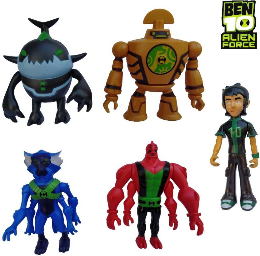 HALO NATION Ben 10 Omniverse 7 Action Figure Omnitrix Toy Set - Ben 10 ...