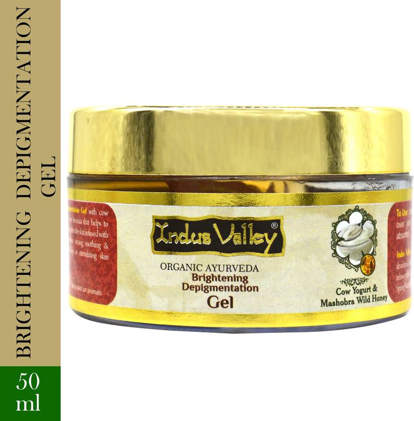 INDUS VALLEY Brightening Depigmentation Gel Enriched with Cow Yogurt