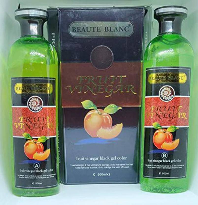 BEAUTE BLANC FRUIT VINEGAR HAIR GEL bottles , BLACK Price in India