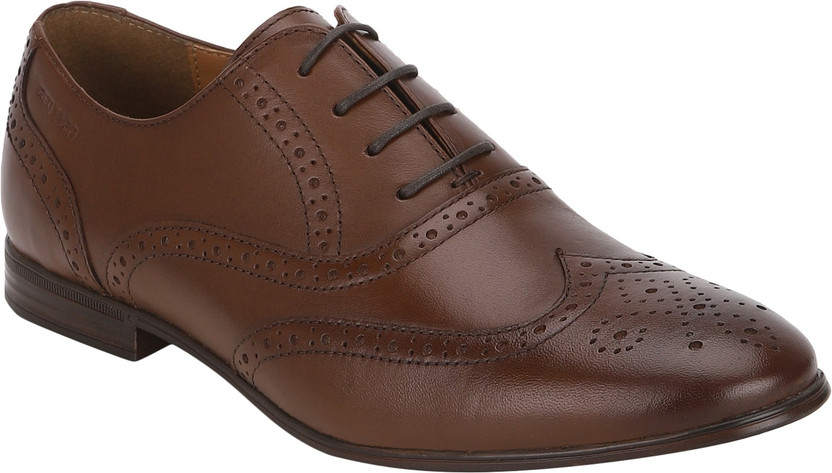 RED TAPE Leather Brogue Oxford For Men 