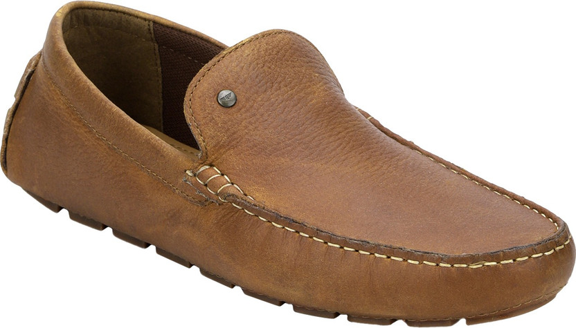 RED TAPE Leather Driving Shoes For Men 