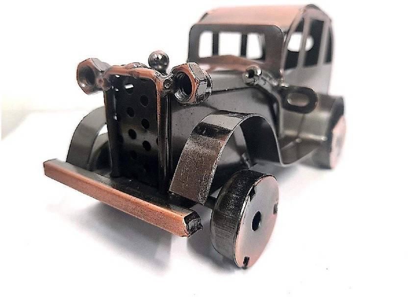 DEZIINE Antique Vintage Car Model Home Décor Handmade Handcrafted