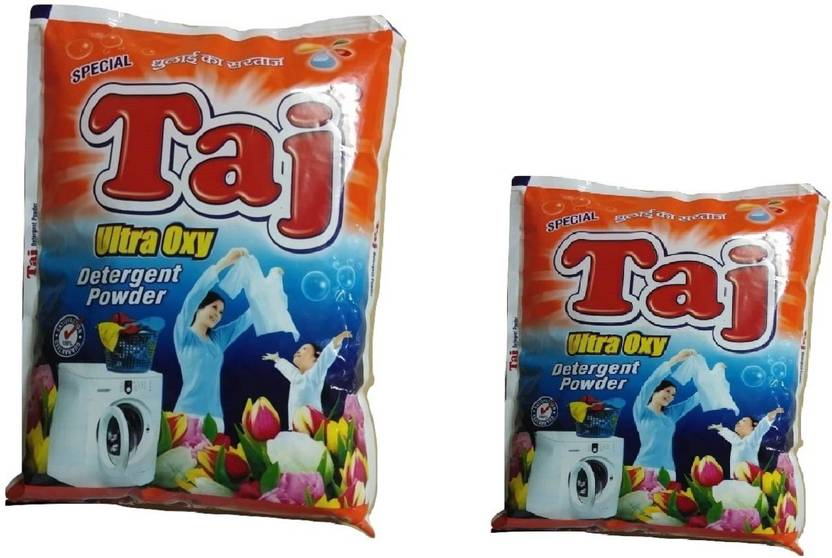 TAJ Ultra Oxy Detergent Powder 5 Kg+750 Gms (Pack of 2) Detergent