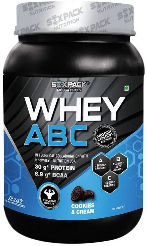 six pack raw whey protein