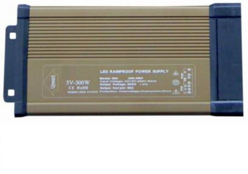 DHRUV-PRO Rainproof Switching Power Supply SMPS Adapter DC5V 300 Watts Computer PSU with 7 SATA Cables(Blue, Golden Brown)