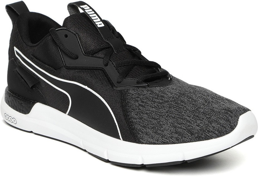 PUMA Men Black Charcoal Grey NRGY 