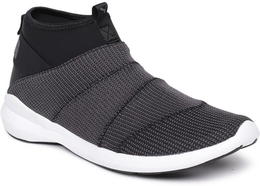 PUMA Puma Men Black Solid Mono knit X 