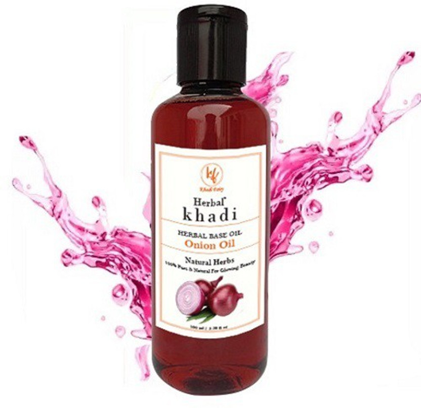 Herbal Khadi Khadi Herbal Onion Hair Oil (100 ml) Hair Oil(100 ml)