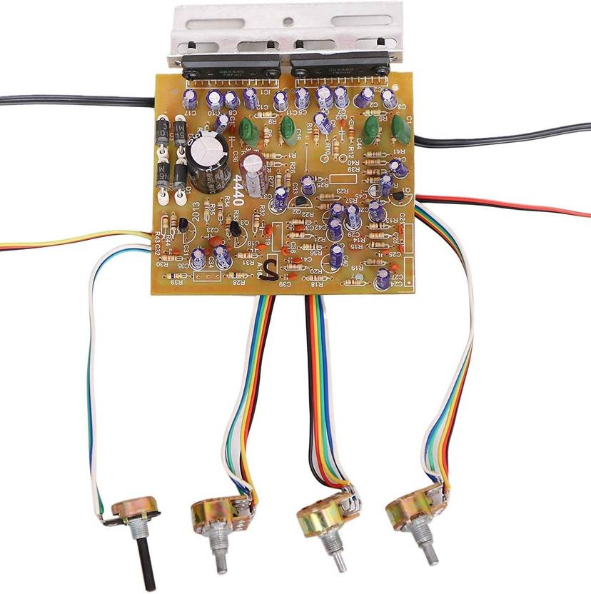 CLASSIC GOLD 100W Audio Amplifier Stereo Circuit KIT Board 4440 IC with