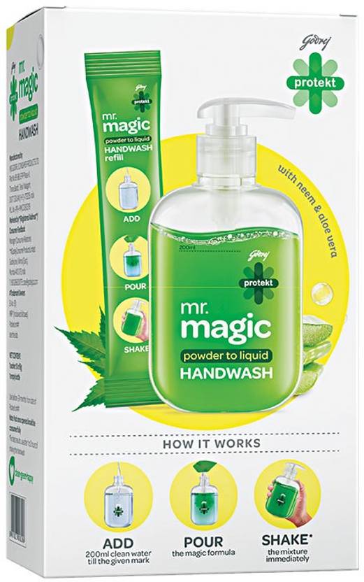 Godrej Protekt mr.magic powder to liquid Hand Wash Pump Dispenser Price in India, Buy Godrej