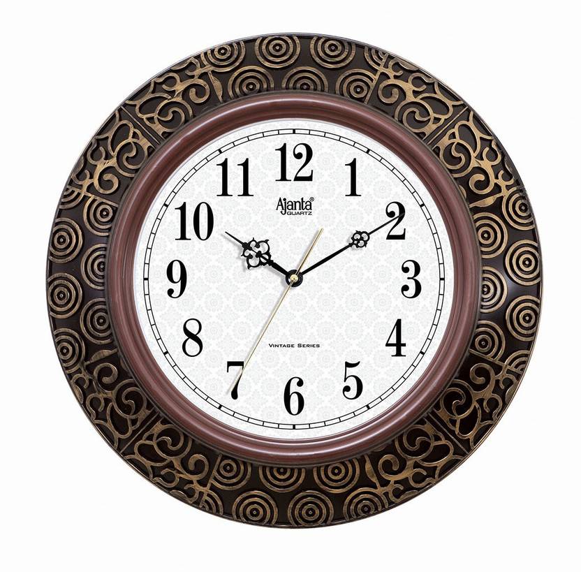 AJANTA Analog 40 cm X 40 cm Wall Clock Price in India Buy AJANTA