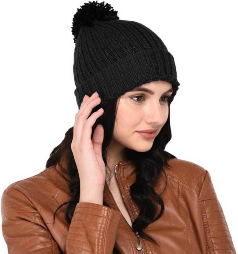 woolen ladies cap design