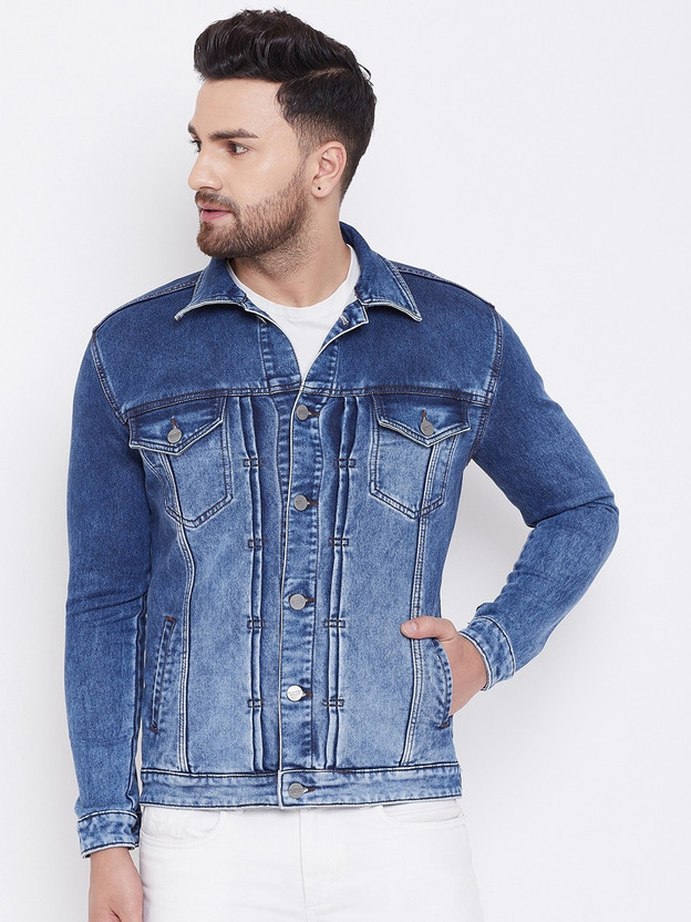 krossstitch denim jacket