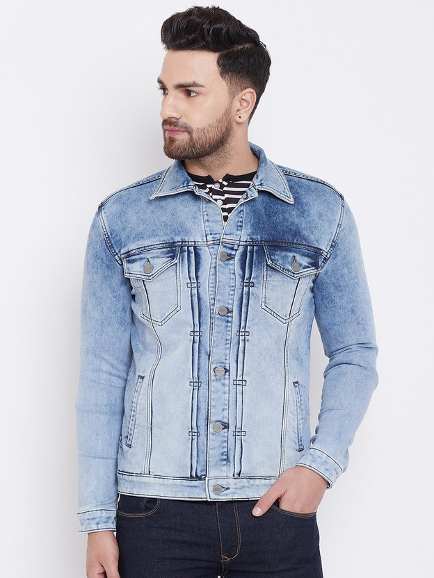 krossstitch denim jacket