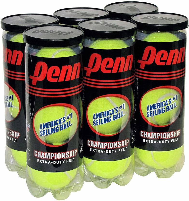 Penn Championship Extra Duty Tennis Balls 6Cans Tennis Ball Buy Penn