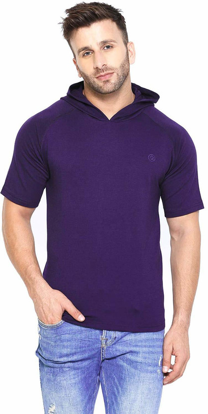 Buy CHKOKKO Half Sleeve Solid Men 