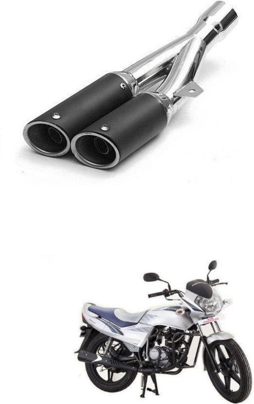 PRTEK Universal For Bike NA Slip-on Exhaust System(Aluminum)