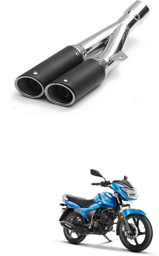 PRTEK TVS Victor Slip-on Exhaust System(Aluminum)