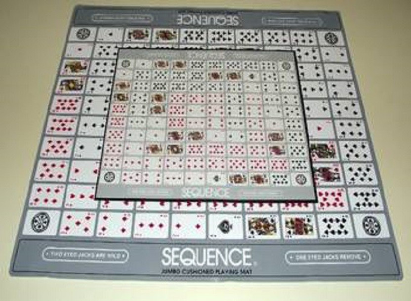 sequence game jumbo mat only sequence game jumbo mat only