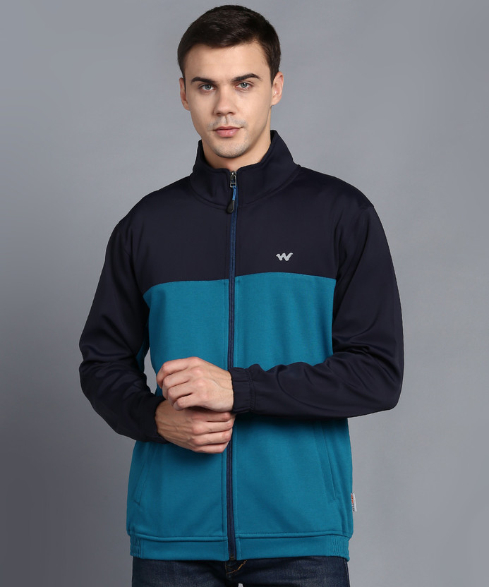 Full Sleeve Colorblock Men Jacket 