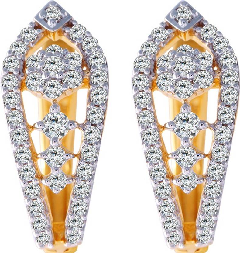 Pc chandra gold earrings with price clearance