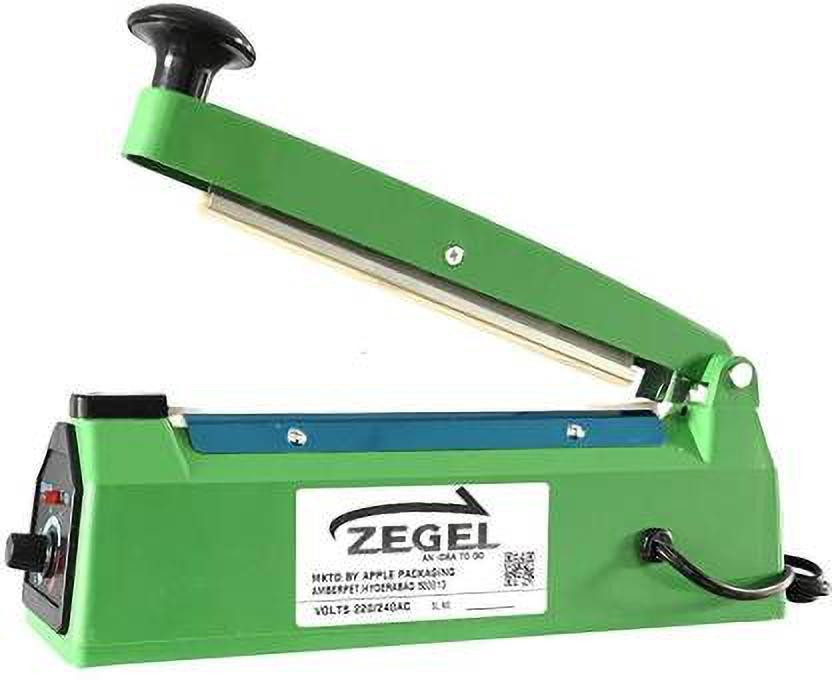 SENO 8 Inches Seal Machine For Plastic Bag Sealing Packing Heat Sealer Packet Manual Package Packaging Heating Pouch Bags Poly Impulse Polythene Polybag Table Top Heat Sealer Table Top Heat Sealer (280 mm) Hand Held Heat Sealer(280 mm)