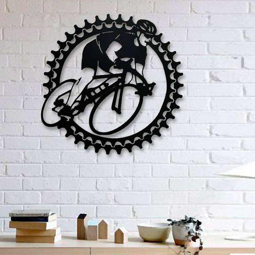 3D Cartoon Bicycle 036 Wall Murals