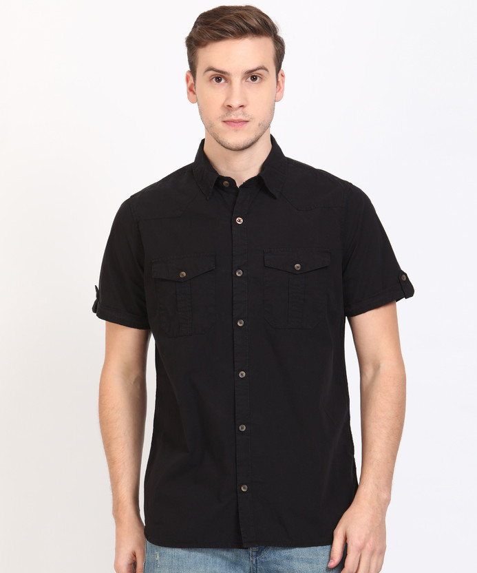 Wrogn black shirt Clearance
