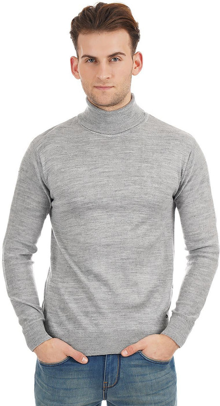 INDIAN TERRAIN Solid Turtle Neck Casual 