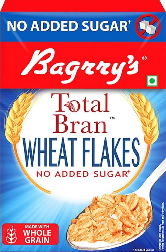 Bagrry's Total Bran Wheat Flakes No Added Sugar Price in India Buy