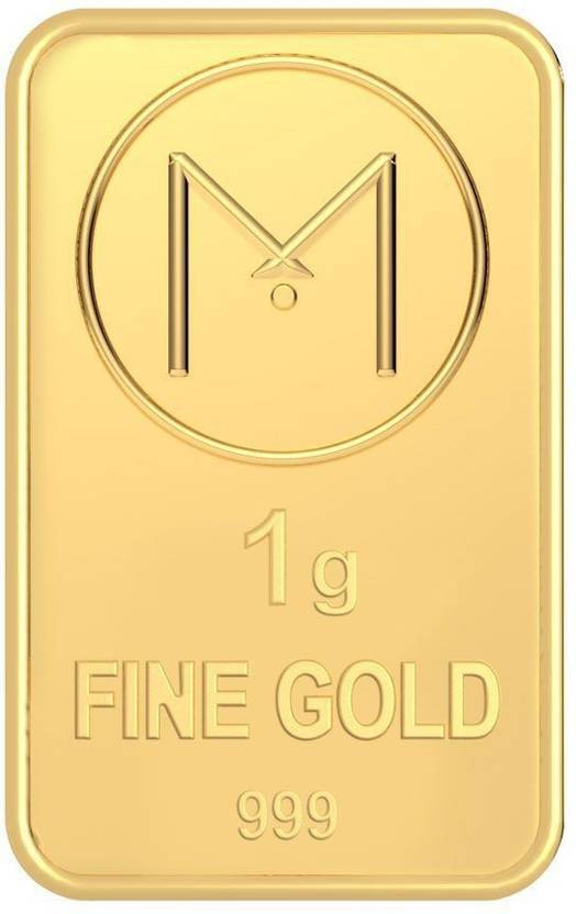 MALABAR GOLD & DIAMONDS Rose Impression 24 (999) K 1 g Yellow Gold Bar