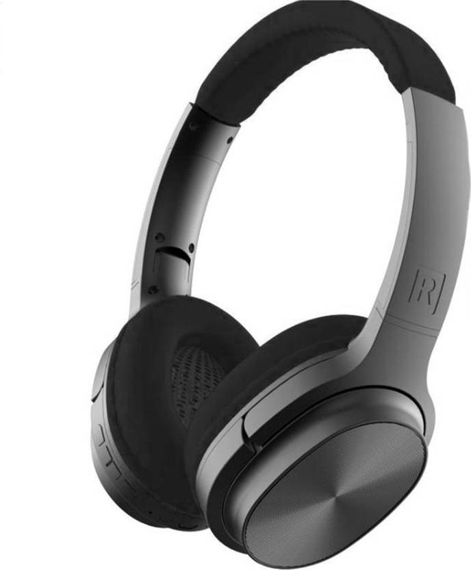 Landmark LM BH33 THUNDER BASS Wireless Bluetooth Headphones (BLACK) Bluetooth Headset Price in