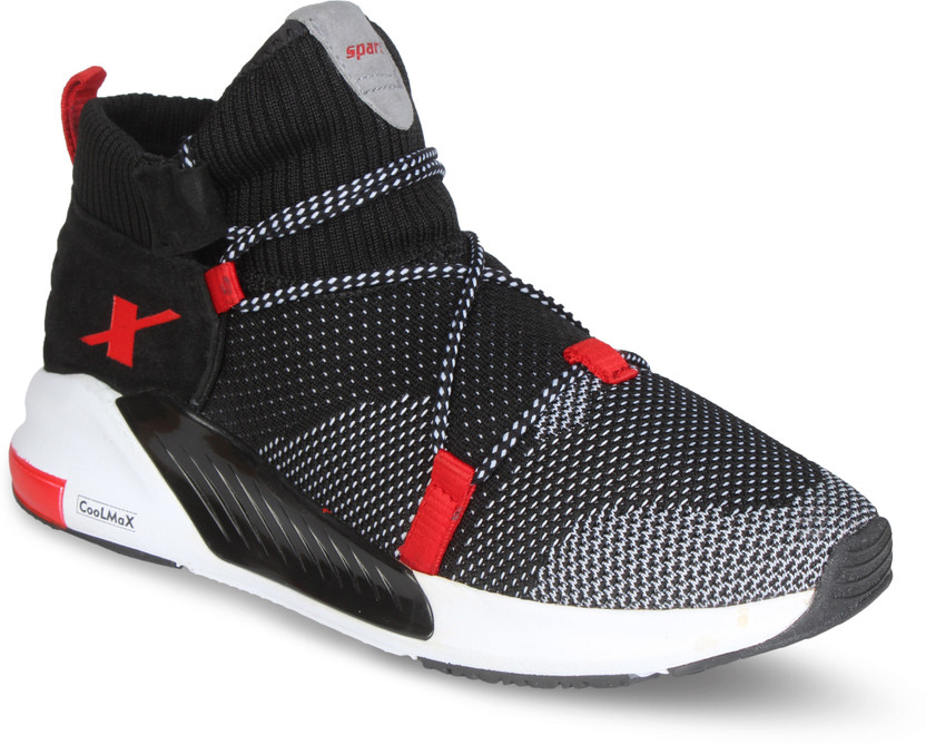 Sparx Men SM-405 Black Red Running