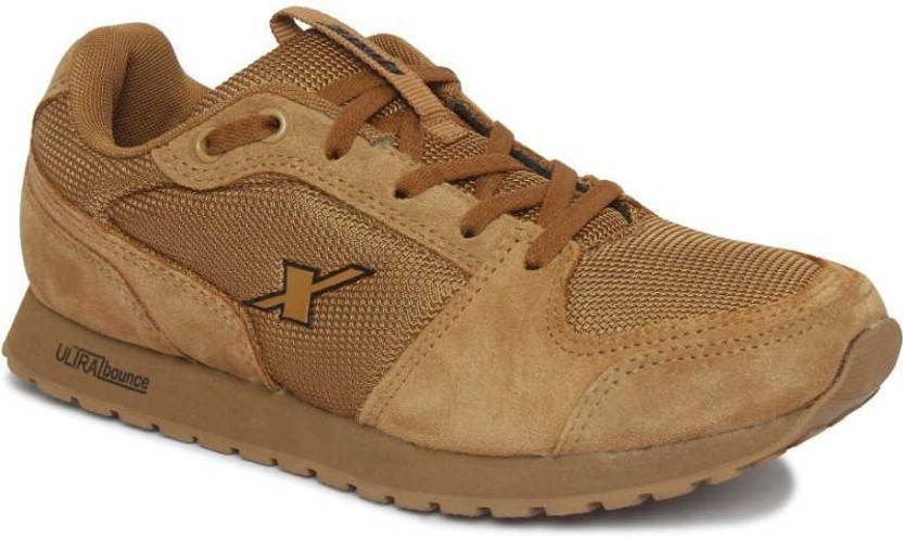 Sparx SM-438 Camel Black Walking Shoes