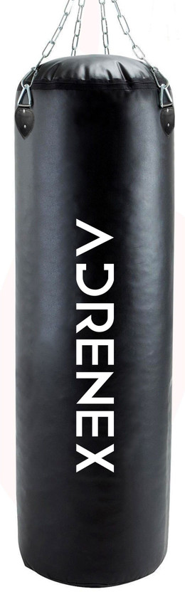 Adrenex by Flipkart Unfilled Punching Bag with Rust Proof Stainless Steel Chain Hanging Bag(Heavy, 48)