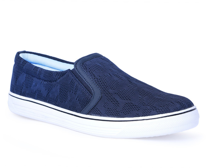 blue loafer shoes